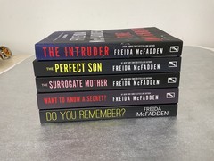 Like New! Lot of 5 Mystery Thrillers Freida McFadden PB Books w/ The Intruder
