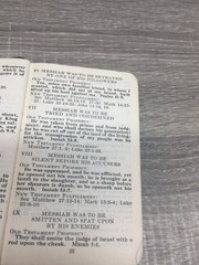 New Testament Old Testament Prophecy Edition Vintage Bible Ada T. Mill Inscribed