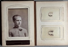 1860s-1910s Pittsburgh & Western PA photo album Aiken Noble families et al