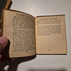 Lot Of (3) Vintage Little Leather Library Classic Books