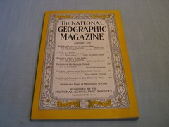VINTAGE NATIONAL GEOGRAPHIC January 1956 ATHENS TO ISTANBUL Mauritius MONKEYS