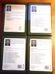 2 Great Courses (HUMAN LANGUAGE (CD) & ENGLISH LANGUAGE (DVD)) – VGC not tested