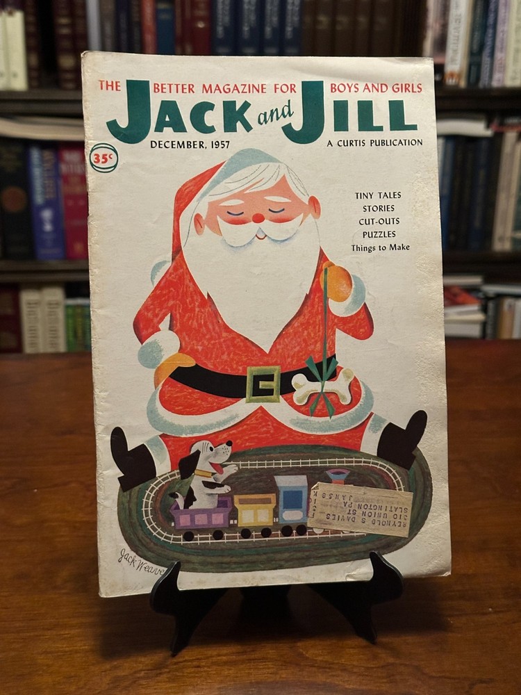 JACK AND JILL (Vintage – December 1957) Very Good Contion