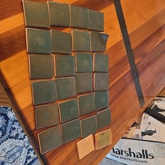 Roycroft Miniature Book Set Lot of 25 Green Cloth Poetry Literature & Fiction