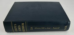 CORPUS JURIS SECUNDUM (Pick a Book Lot Sale) CJS West American Law Book Volume