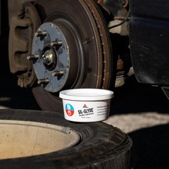 AGS Automotive Solutions SIL-Glyde 12 oz Tub Silicone Based Brake Assembly Lubri