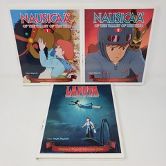 Tokuma’s Magical Adventure Series Lot of 3 by Hayao Miyazaki – Nausicaa, Laputa