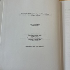North Carolina Torts Carolina Academic Press David & Wayne Logan Legal Book NC