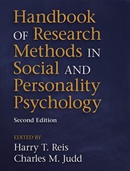 HANDBOOK OF RESEARCH METHODS IN SOCIAL AND PERSONALITY By Harry T. Reis VG