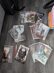 Complete Lucifer Comics Series #1-75, Nirvana, Books 1-3, #1-18. promos, signed