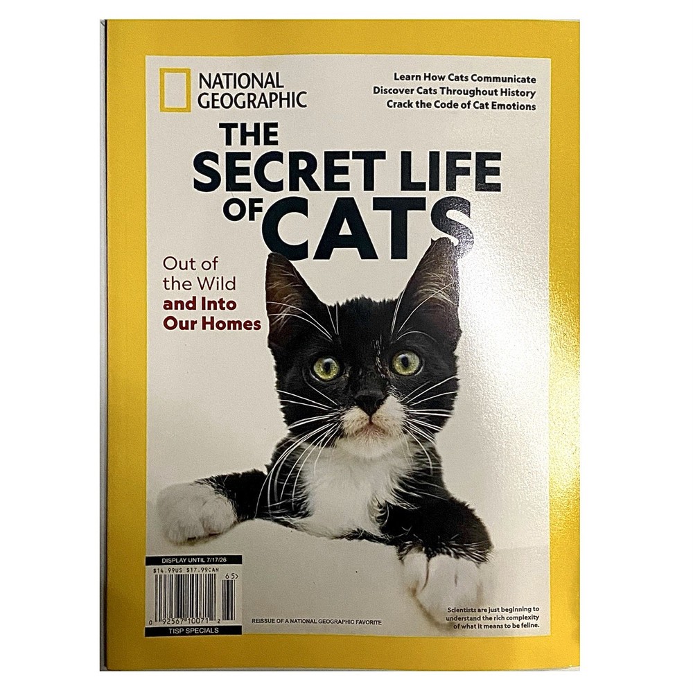 National Geographic Magazine 2026 ~ THE SECRET LIFE OF CATS ~ Brand New