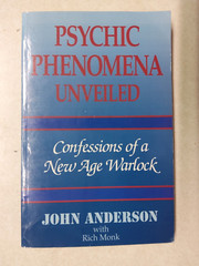 Psychic Phenomena Unveiled by John Anderson USED paperback Huntington House