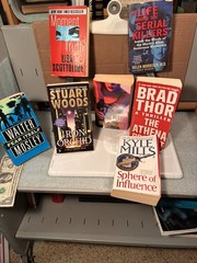 Lot of 7 Thriller Mystery Crime Novels Brad Thor Ian Rankin Stuart Woods