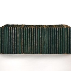 34 Antique Little Leather Library Books 1920s MARY PICKFORD SIGNED Book Error