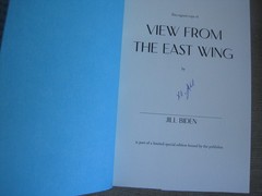 FIRST LADY JILL BIDEN SIGNED – VIEW FROM THE EAST WING LIMITED FIRST EDITION JOE