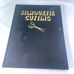 Silhouette Cutting 1946 Jean Frances Bennett Vintage Hardcover Book Rare