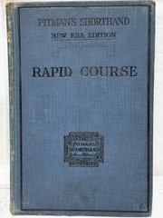 Pitmans Shorthand New Era Rapid Course Hardback Sir Isaac Pitman Book