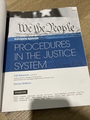 Procedures in the Justice Syst – Paperback –