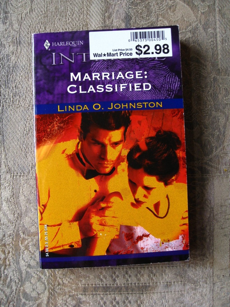 Linda O. Johnston – Marriage: Classified (Harlequin Intrigue #624) – paperback