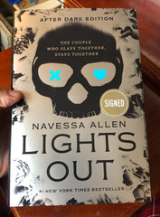 “Lights Out” by Navessa Allen – After Dark Edition – Signed HC 1st 2024-25