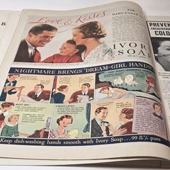 Vtg McCalls’s Mag Jan. 1936 30s Color Ads Fashion Plates Homes Nostalgia READ