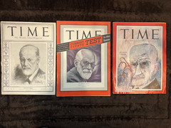 Time Magazine – Sigmund Freud Three Pack (1924, 1939, 1956)