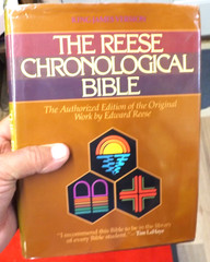 THE REESE CHRONOLOGICAL BIBLE 1982 HB DJ 1,613 PAGES KJV FREE SHIPPING