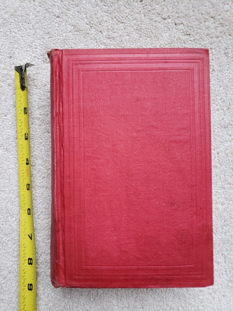 RARE HARDBACK 1856 RECOLLECTIONS OF A LIFE TIME BOOK GOODRICH VOL II 550+ PAGES