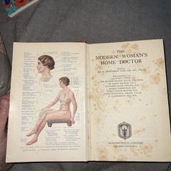 Vintage book ‘The Modern Womans Home Doctor ‘ By Sir W A Lane 576 Pages