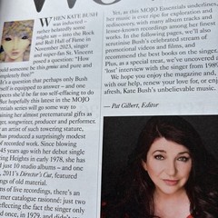 KATE BUSH RARE 2023 MOJO mag Kate Bush Essential COLLECTORS SERIES 130 pages