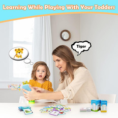 Spanish & English 510 Words Alphabet Bilingual Talking Flash Cards