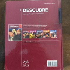 Descubre 1 Student Edition – Hardcover, by VHL – Very Good h