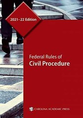 Federal Rules of Civil – Paperback, by Carolina Academic Press – Good j