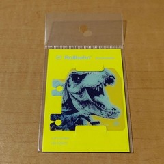 Jurassic World Tyrannosaurus Rollbahn Bookmark Loft Limited Edition 2.1×2.2in