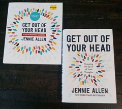 Jennie Allen Book & Study Lot | Get Out of Your Head + Bible Study Guide Set