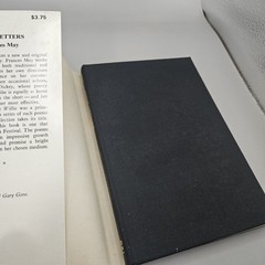 Night Letters SIGNED by Frances May 1st Edition Hardcover Poetry Book 1971 Blue