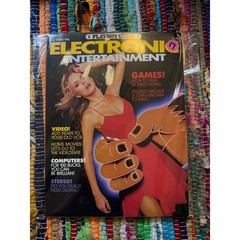 Playboy Magazine Electronic Entertainment OS Multi Good Vintage 1982 Video Games