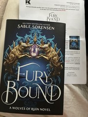 Fury Bound by Sable Sorensen Hardcover Wolves of Ruin Fantasy Romance Novel