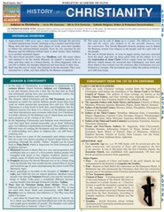History Of Christianity (Quickstudy: Academic) – Pamphlet – VERY GOOD