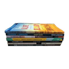 Dr David Jeremiah Paperback HB Christian Study Guide Books Lot Of 7 NEW