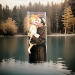 St Anthony Bookmark 5.25” Length By 3” Wide By Refuge Of Sinners