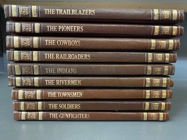 Time Life The Old West lot of 10 random assortment reading collection – GOOD