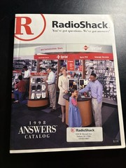 1998 RadioShack Answers Catalog Sprint CB Phones Microphones Vintage Tech NC