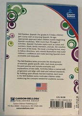 Skill Builders Spanish I by Carson-Dellosa & Spanish Notebook Dictionary