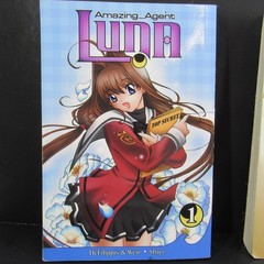 Anime Books Comedy/Sci-Fi/Action Adventure Lot of 6 Books Read Description