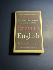 Dreyer’s English Benjamin Dreyer PB Grammar Writing Style Guide Bestseller