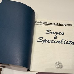 Advanced Dungeons & Dragons Sages and Specialists Paperback 2146
