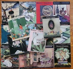 16 1910s-1930s House & Garden Magazines Vintage Decor Style Lot Antique Design