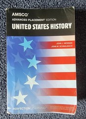 Advanced Placement United States History Book AMSCO 2022 Edition No Writing