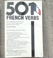 501 French Verbs Fourth Edition by Christopher Kendris Paperback Barron’s French